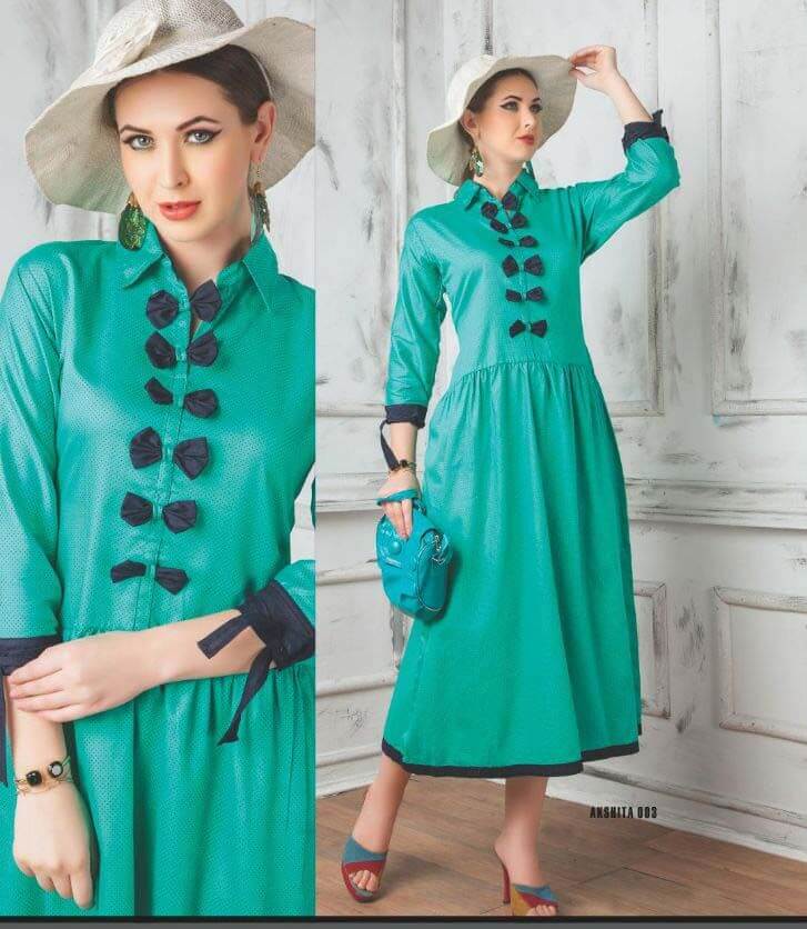 60 Modern Cotton Kurti Neck Designs