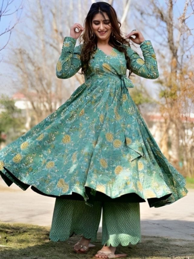 Anarkali Kurtis with Palazzo