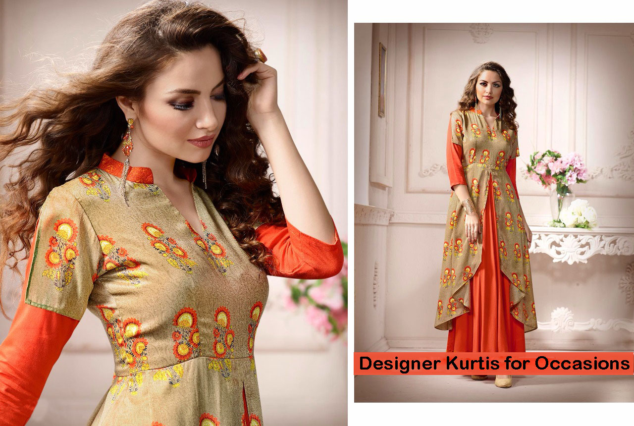 HOW TO SELECT DESIGNER KURTIS FOR VARIOUS OCCASIONS | Surati Fabric -  Fashion Blogs of India for Kurtis, Sarees and ladies wear