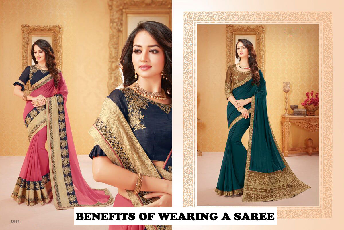 benefits of wearing a saree