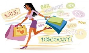 Discount on High Value Shopping