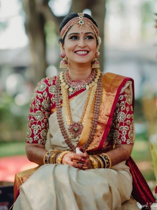 White Saree Colors for bride