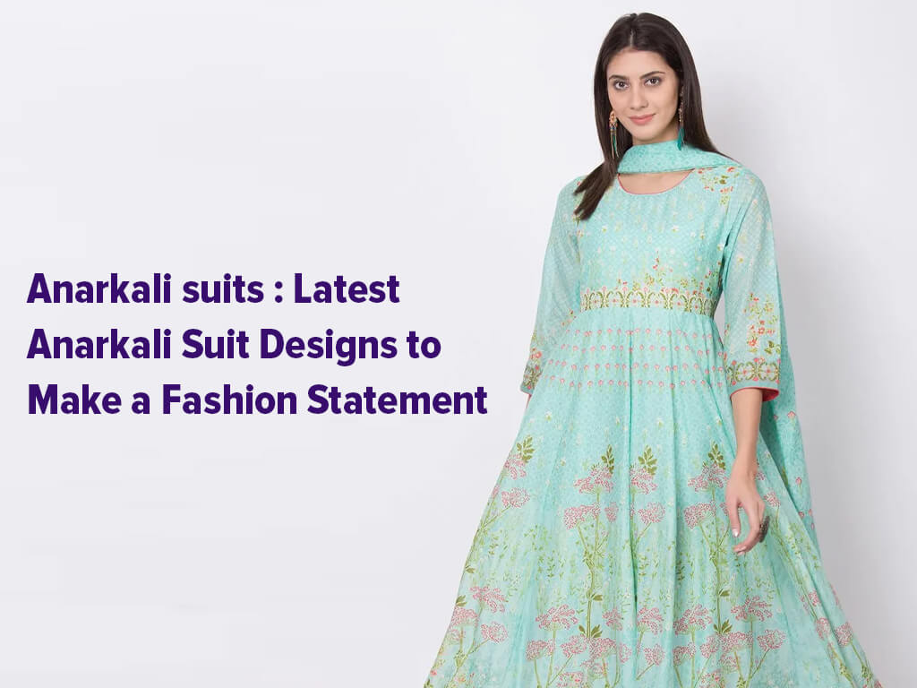 Designer anarkali suit - Dwhale Hub