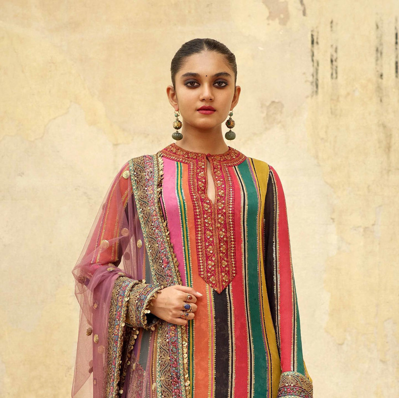 Rainbow Colours sabyasachi kurtis