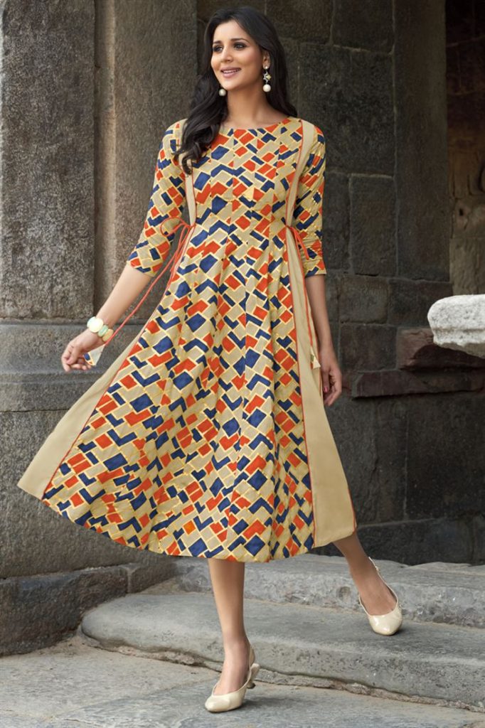 Buy online *kurti Fabric- Hevi Reyon Sangam from ethnic wear for Women by  Vaibhav Fashion for ₹839 at 1% off | 2024 Limeroad.com