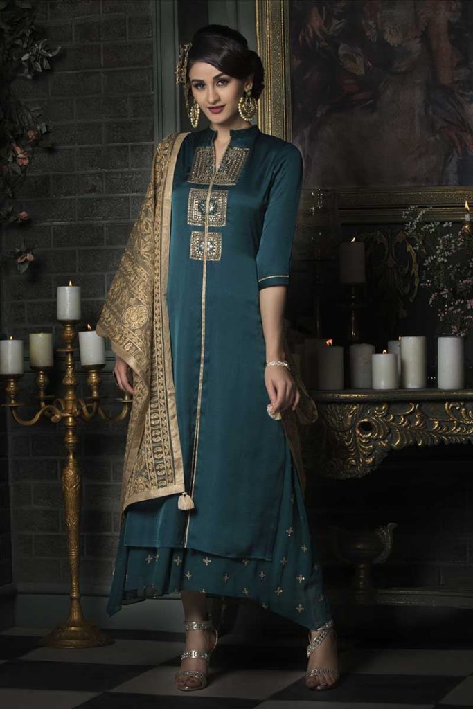 Silk kurtis