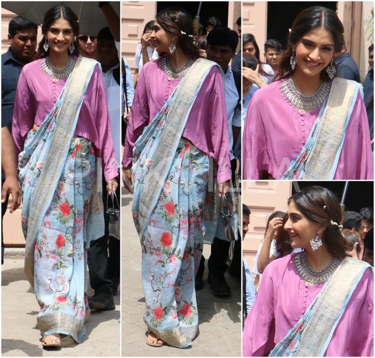 Sonam Kapoor in saree