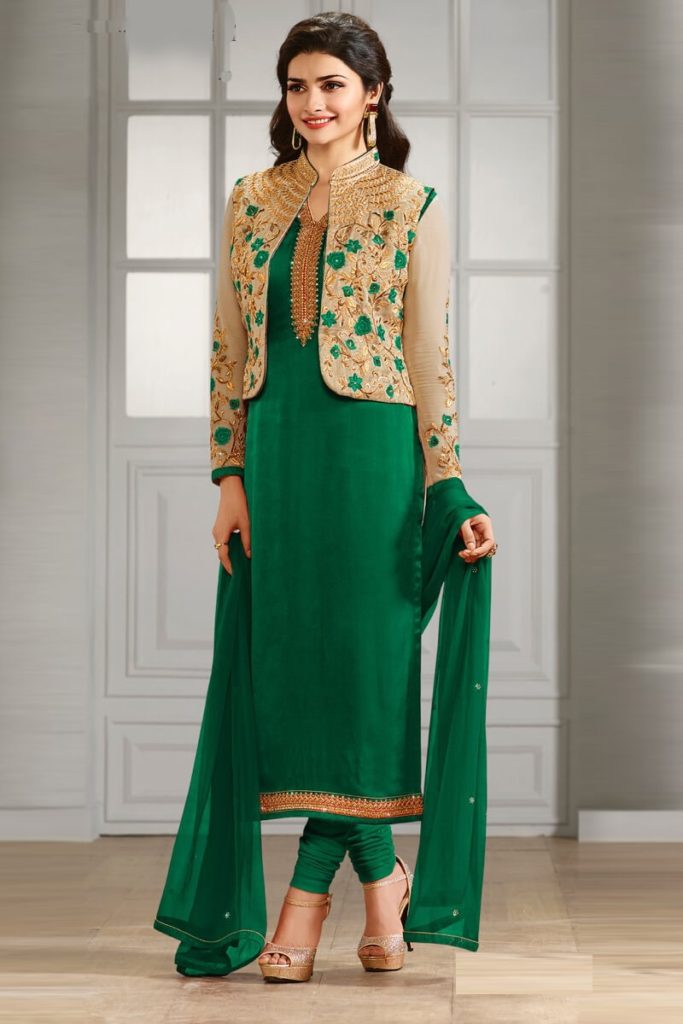 jacket style salwar suits