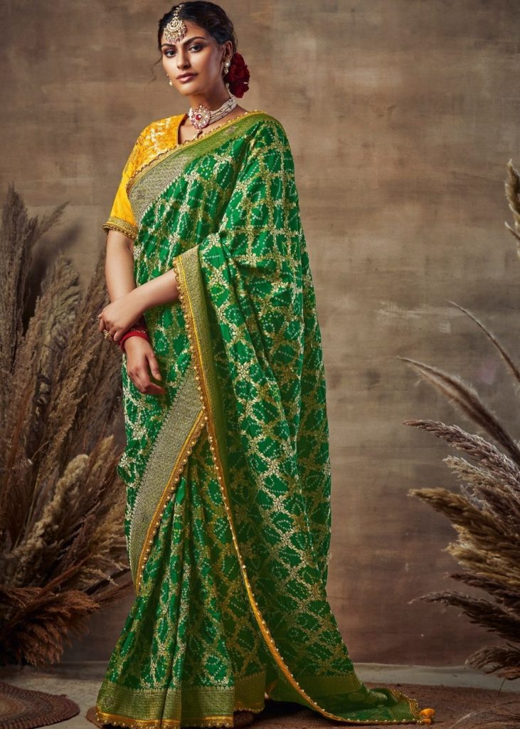 Bandhani Designer Saree