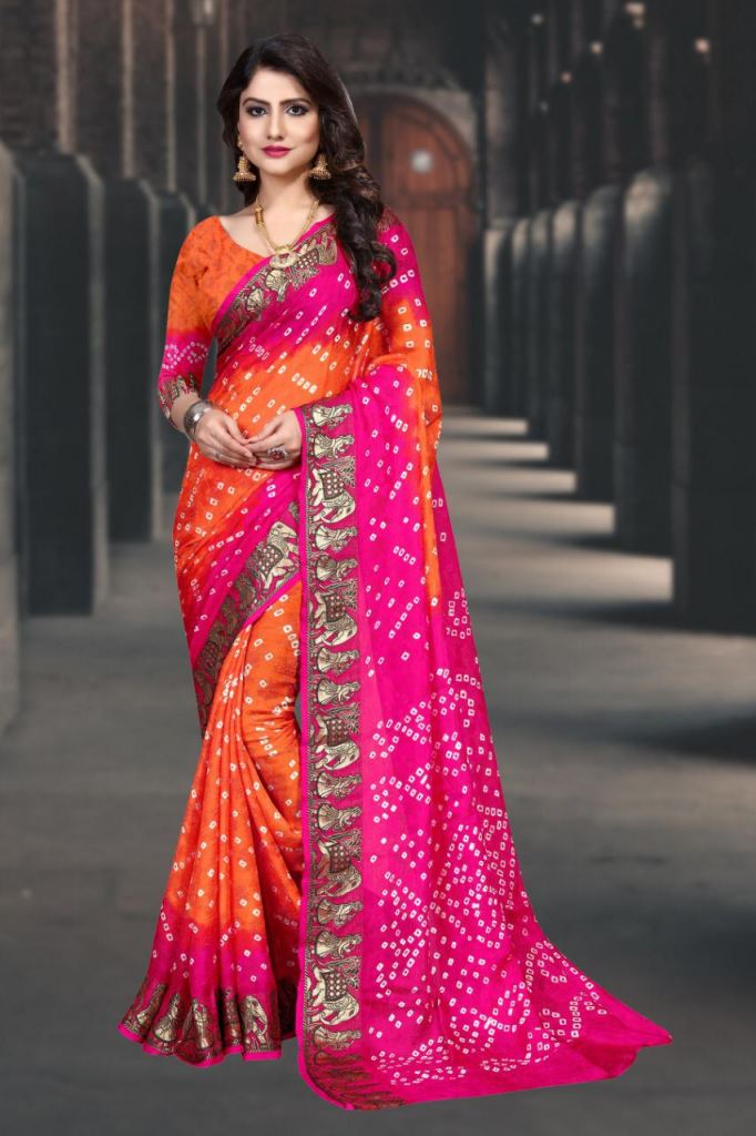 Bandhani Sarees