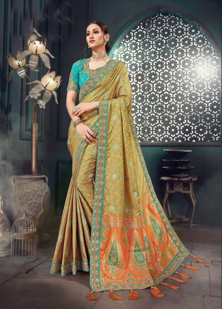 Bhagalpuri Designer Saree