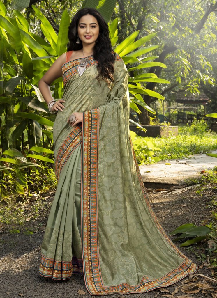 Chanderi Designer Saree