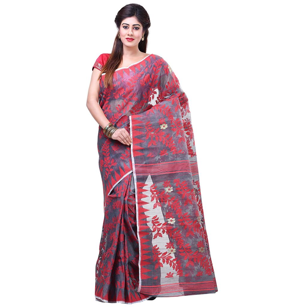 Dhakai Jamdani Designer Saree