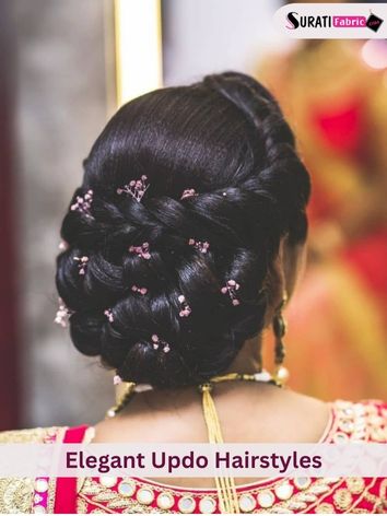 Trendy and Stylish Hairstyles With sarees