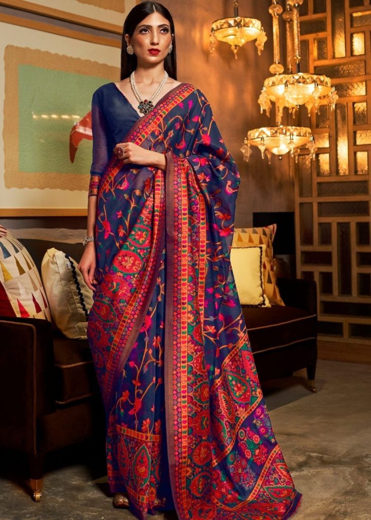 Jamawar Designer Saree