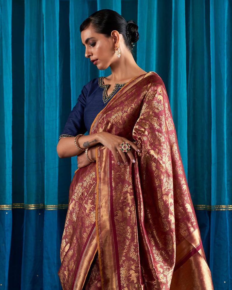 Kimkhab Designer Saree