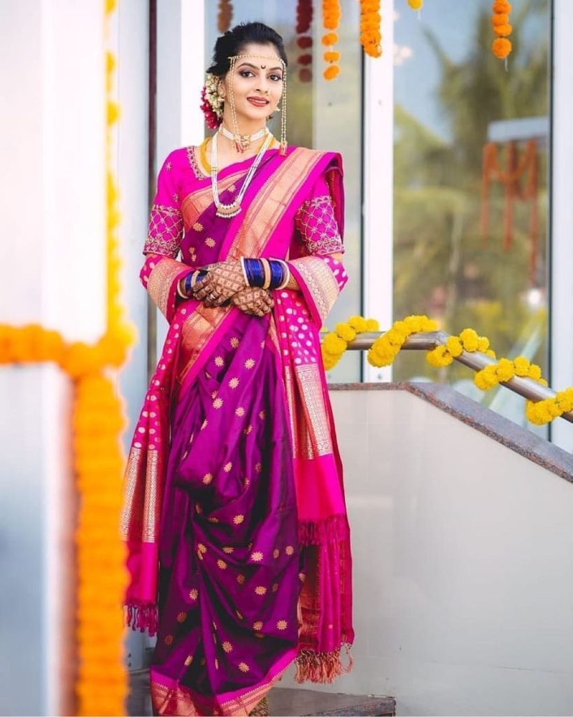 Nauvari Designer Saree