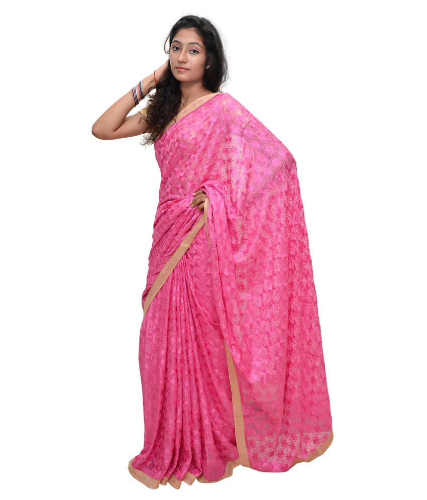 Phulkari Designer Saree