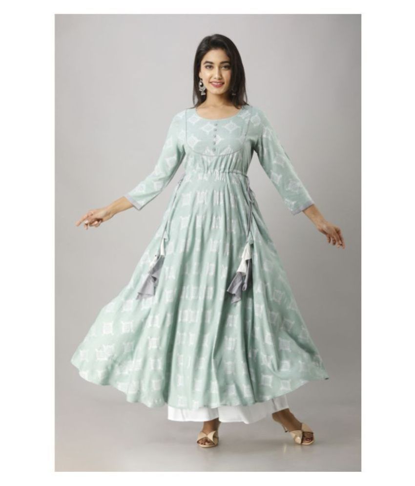 Change The Look of Your Wardrobe with this Stylish Kurtis by Jadkart Anarkali kurtis Surati Fabric - Fashion Blogs of India for Kurtis, Sarees and ladies wear