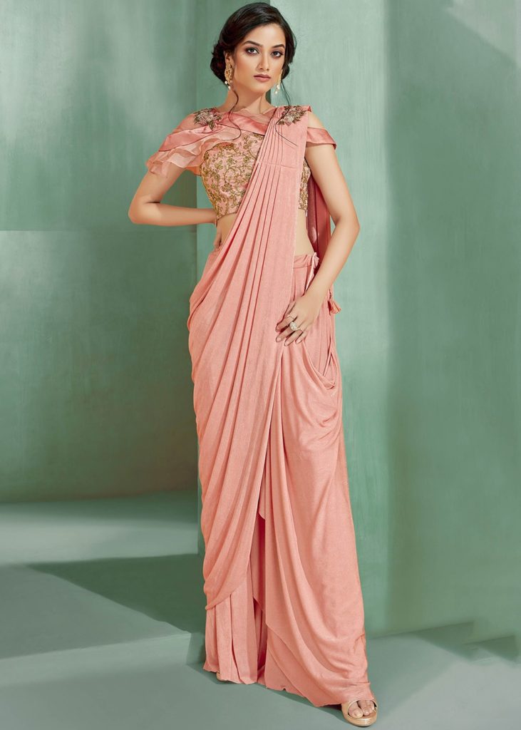 Semi-Stitched Sarees