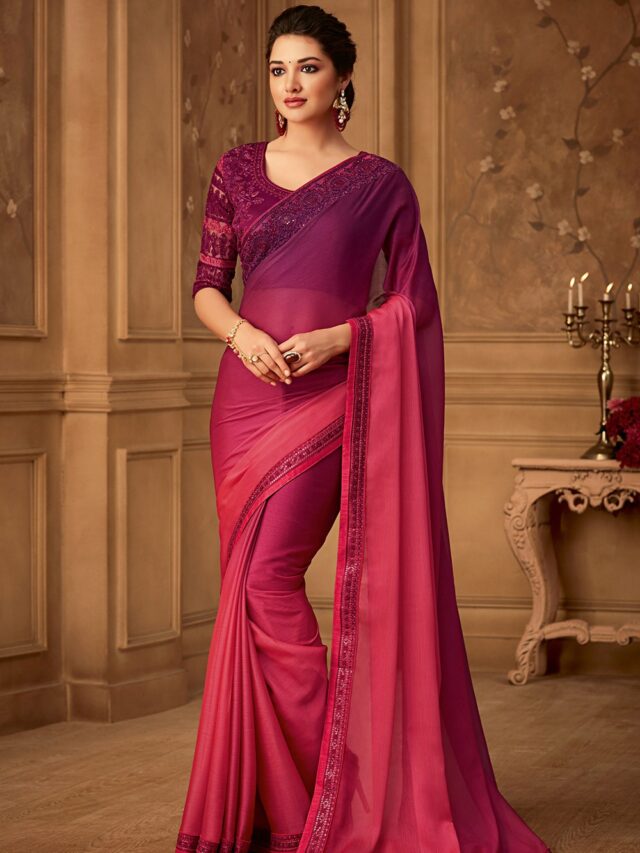 TOP 5 FANCY FAREWELL SAREES