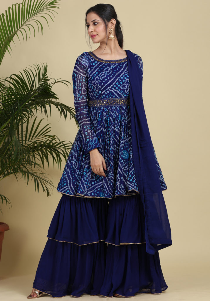 Bandhani kurtis