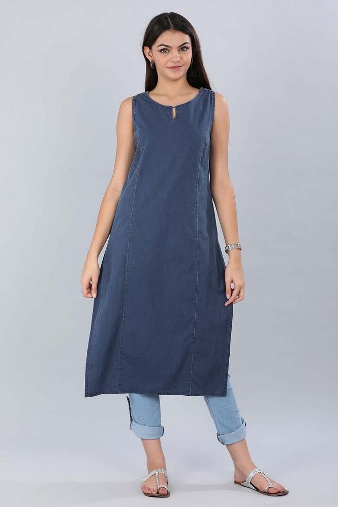 Denim kurtis