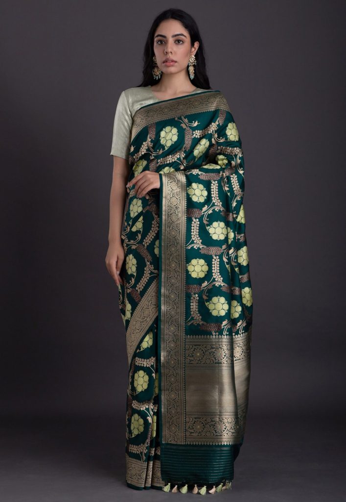 Jangla Banarasi Sarees