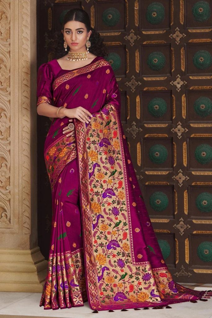 Katan Silk Banarasi Sarees