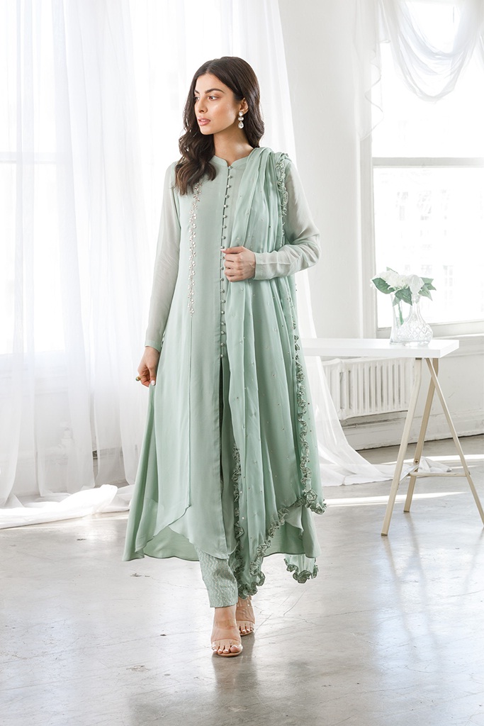 Mint Green ethnic wear outfits