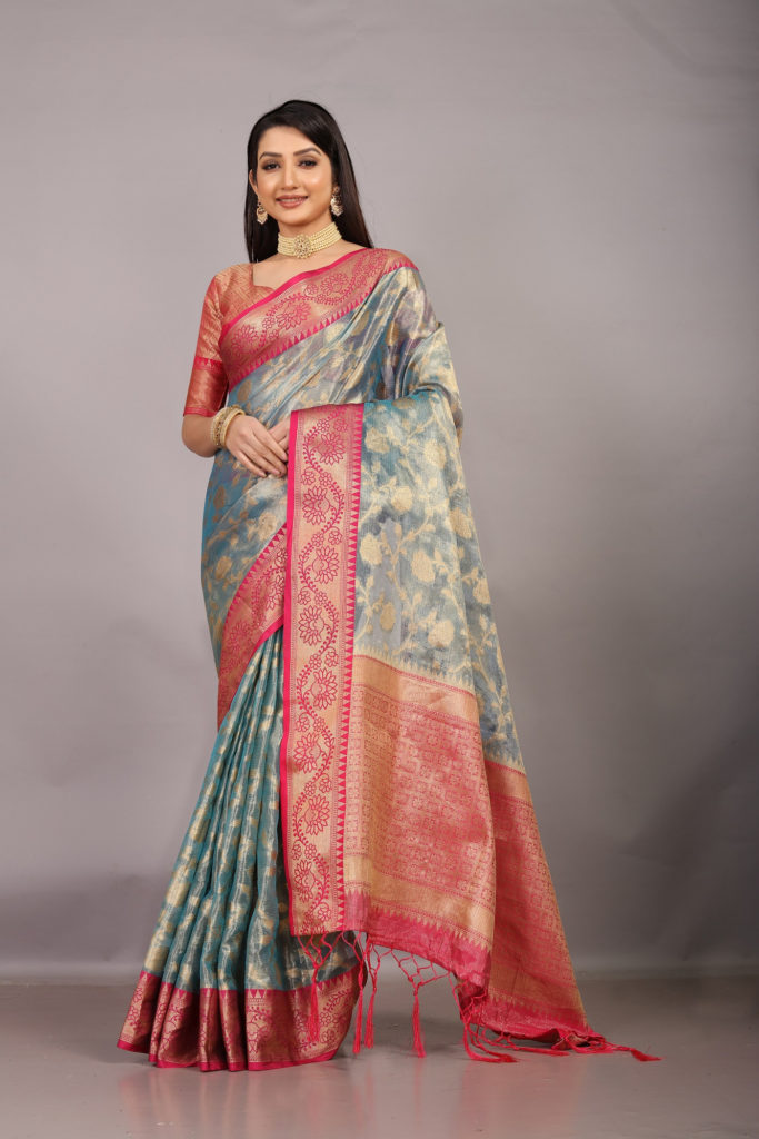 Organza Banarasi Sarees