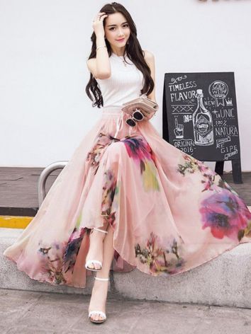 Chiffon Skirts