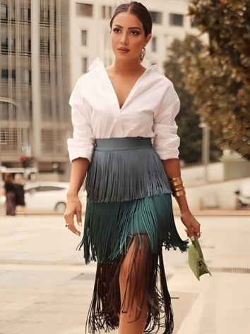 Fringed Skirts