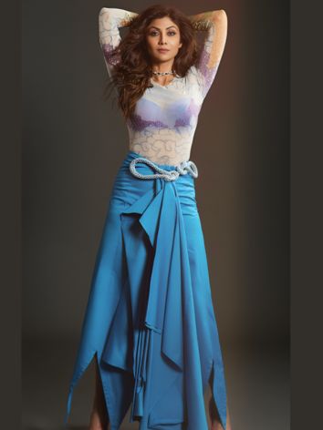 Shilpa Shetty’s Stunning Asymmetrical skirts