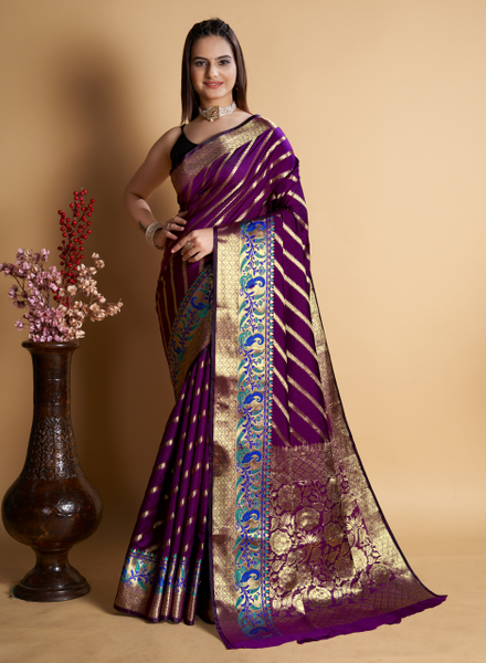 How to Style Your Bridal Banarasi Silk Saree to Be A Unique Bride