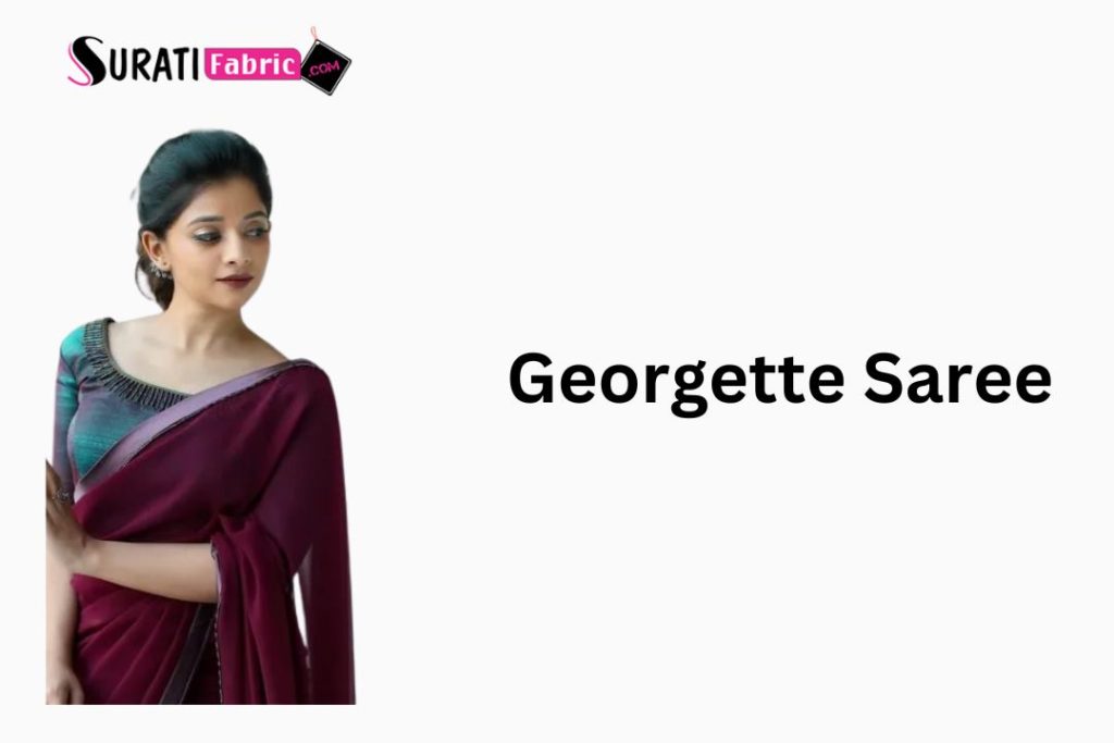 Georgette Saree for Monsoon Season