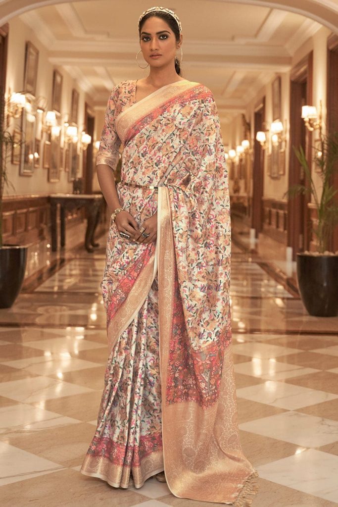 Printed Saree