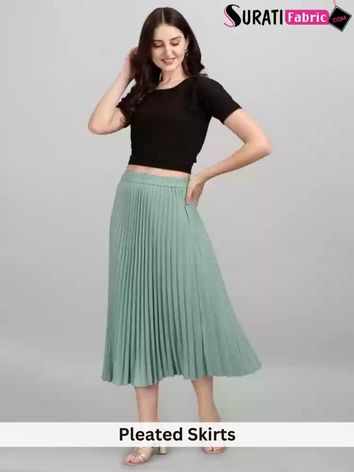 Pleated-Skirts