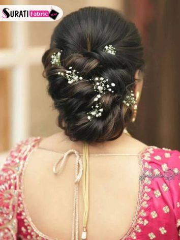 8 beautiful hairstyle with lehenga - YouTube