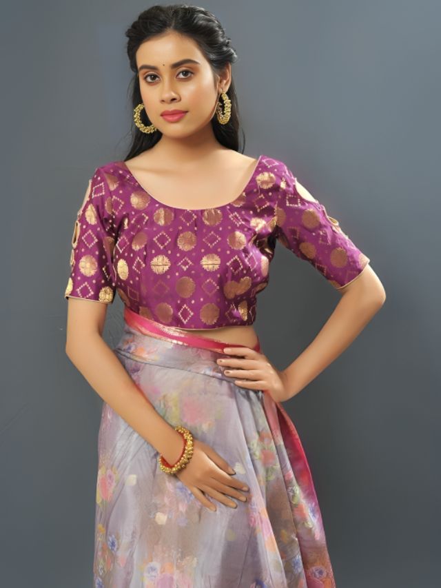 Cutwork Banarasi Blouse