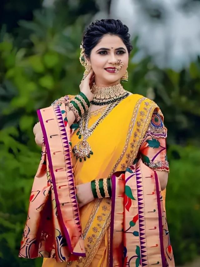 20 Trending Paithani Blouse Designs