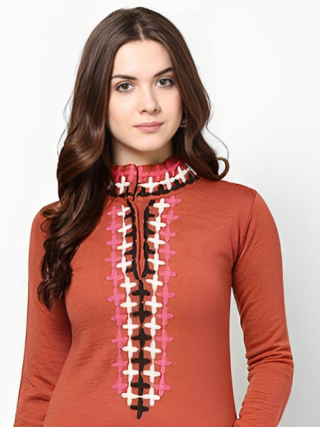 Crew Neckline for Kurtis