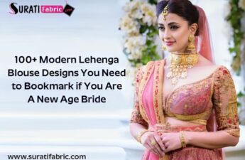 Modern Lehenga Blouse Designs