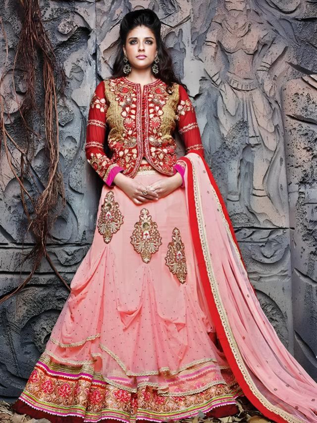 Blazer Style Lehenga Blouses