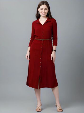 Red Tunic Dress