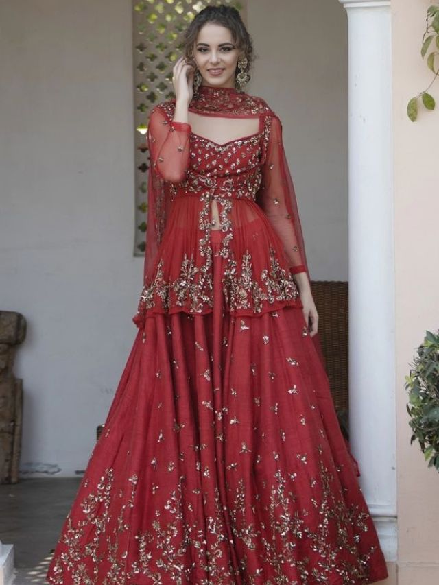 Gharara Suit For Sangeet Sandhya