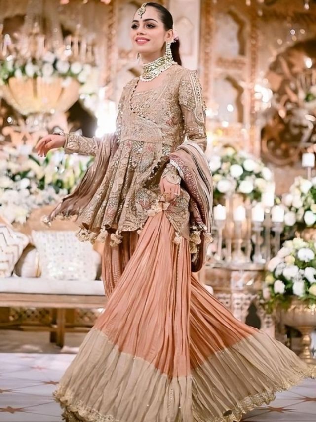 Gharara Suit Style For Sangeet Sandhya