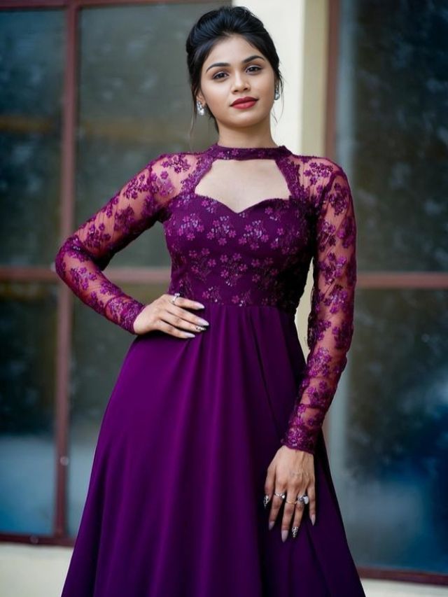 Maxi Dress For Sangeet Sandhya