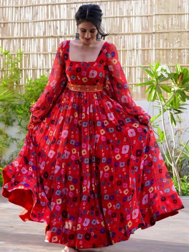 Maxi Dress Styles For Sangeet Sandhya