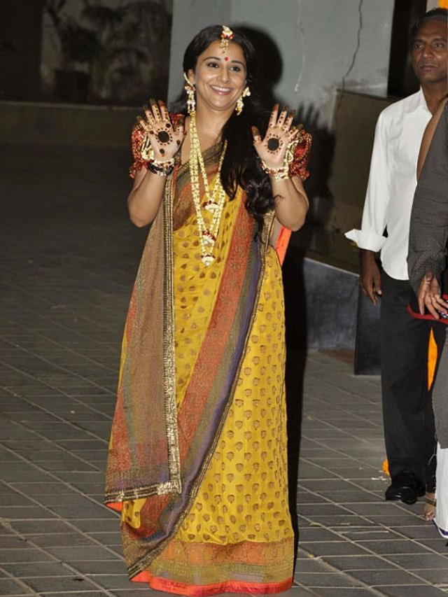 Vidya Balan in Sangeet Outfit